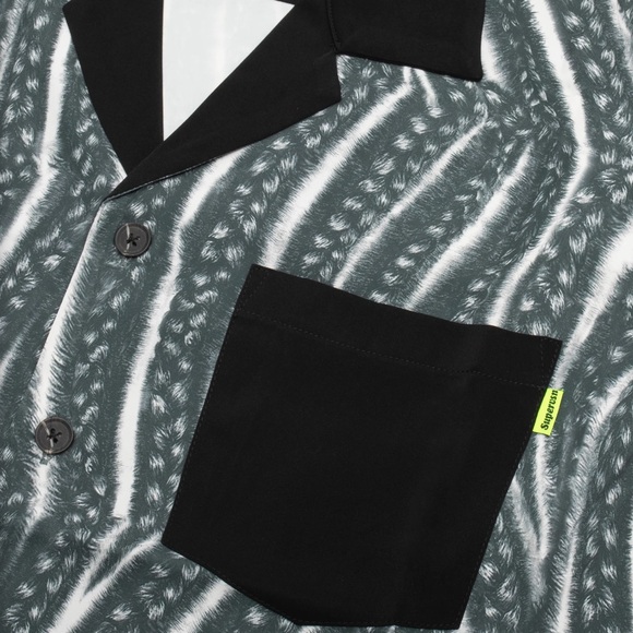 Supervsn Men's Patterned Shirt new in package 🆕 cornrow shirt - Picture 2 of 5